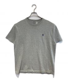 POLO RALPH LAUREN（ポロ・ラルフローレン）の古着「ポニー刺繍クルーネックカットソー」｜グレー