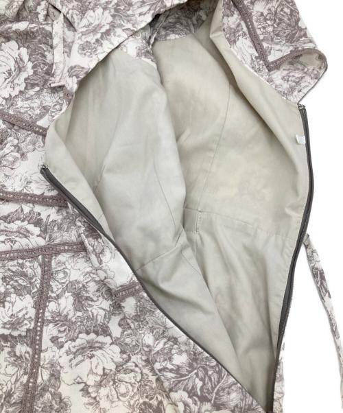 Snidel（スナイデル）Snidel (スナイデル) ラッフルカラーワンピース ベージュ サイズ:1の古着・服飾アイテム