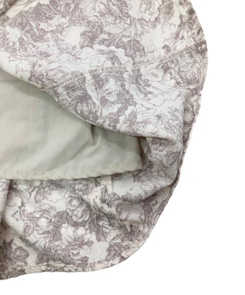 Snidel（スナイデル）Snidel (スナイデル) ラッフルカラーワンピース ベージュ サイズ:1の古着・服飾アイテム
