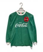 Coca Colaコカコーラ）の古着「［古着］長袖カットソー」｜グリーン