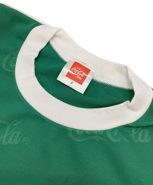 Coca Cola（コカコーラ）Coca Cola (コカコーラ) ［古着］長袖カットソー グリーン サイズ:Freeの古着・服飾アイテム