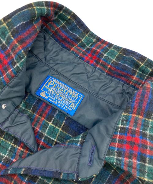 PENDLETON（ペンドルトン）PENDLETON (ペンドルトン) ［古着］チェックネルシャツ ネイビー×レッド サイズ:XLの古着・服飾アイテム