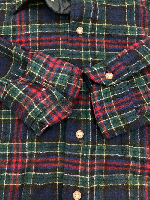 PENDLETON（ペンドルトン）PENDLETON (ペンドルトン) ［古着］チェックネルシャツ ネイビー×レッド サイズ:XLの古着・服飾アイテム