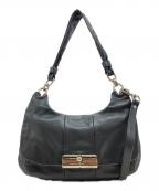 COACHコーチ）の古着「2WAYレザーショルダーバッグ」｜ブラック