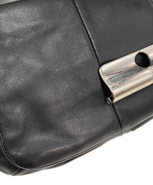 COACH（コーチ）COACH (コーチ) 2WAYレザーショルダーバッグ ブラックの古着・服飾アイテム
