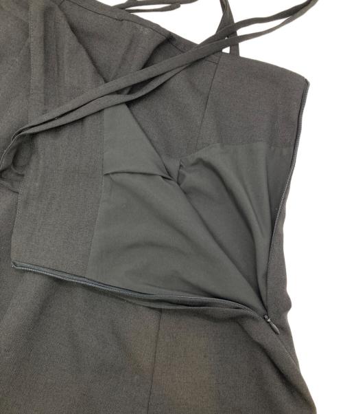 Tnewties（トゥエンティーズ）Tnewties (トゥエンティーズ) 人魚が尻尾を見せちゃったダブルシンショルダーストラップサスペンダースカート ブラック サイズ:Lの古着・服飾アイテム