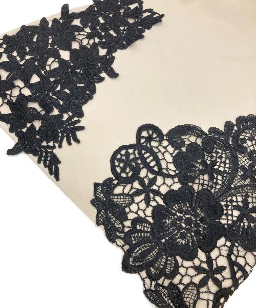 sahara（サハラ）sahara (サハラ) Multiway Lace Bustier ベージュ×ブラック サイズ:Freeの古着・服飾アイテム