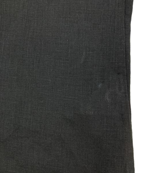 MARGARET HOWELL（マーガレットハウエル）MARGARET HOWELL (マーガレットハウエル) SHIRTING LINEN II CUFFED COLLARED SHIRTS ブラック サイズ:2の古着・服飾アイテム