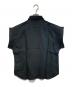 MARGARET HOWELL (マーガレットハウエル) SHIRTING LINEN II CUFFED COLLARED SHIRTS ブラック サイズ:2：5000円