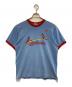 NIKE（ナイキ）の古着「［古着］リンガーTシャツ」｜ブルー×レッド