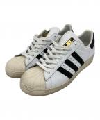 adidasアディダス）の古着「SUPER STAR 80s」｜ホワイト×ブラック