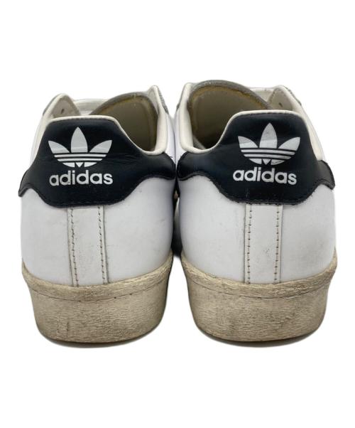 adidas（アディダス）adidas (アディダス) SUPER STAR 80s ホワイト×ブラック サイズ:US8 1/2の古着・服飾アイテム