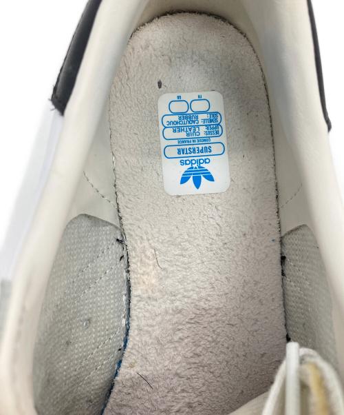 adidas（アディダス）adidas (アディダス) SUPER STAR 80s ホワイト×ブラック サイズ:US8 1/2の古着・服飾アイテム