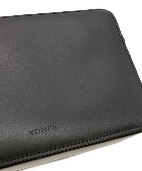 YONFA（ヨンファ）YONFA (ヨンファ) スクエアミニショルダーバッグ ブラックの古着・服飾アイテム