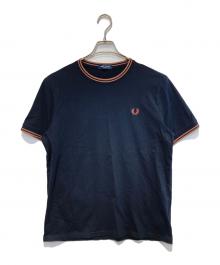 FRED PERRY（フレッドペリー）の古着「Twin Tipped T-Shirt」｜ブラック