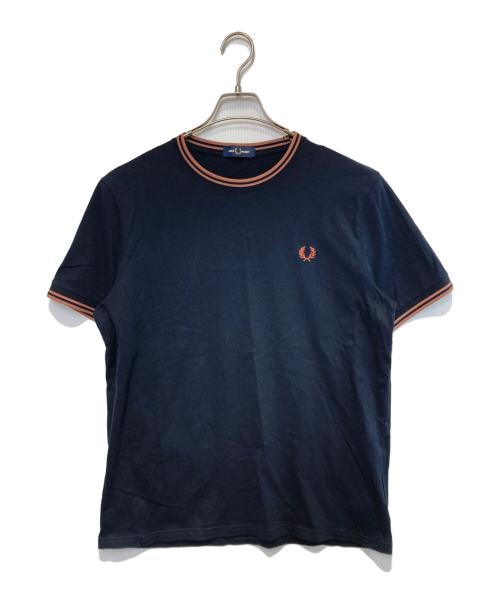 FRED PERRY（フレッドペリー）FRED PERRY (フレッドペリー) Twin Tipped T-Shirt ブラック サイズ:Lの古着・服飾アイテム