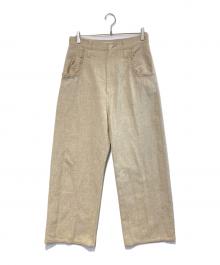 journal standard luxe（ジャーナルスタンダード ラックス）の古着「JUNE パンツ」｜ベージュ