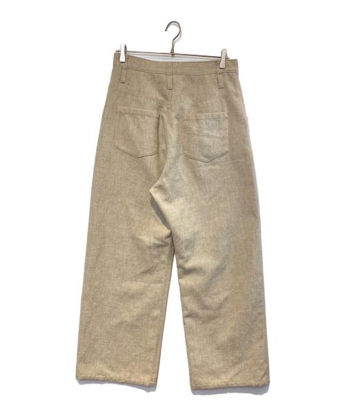 journal standard luxe（ジャーナルスタンダード ラックス）journal standard luxe (ジャーナルスタンダード ラックス) JUNE パンツ ベージュ サイズ:Mの古着・服飾アイテム