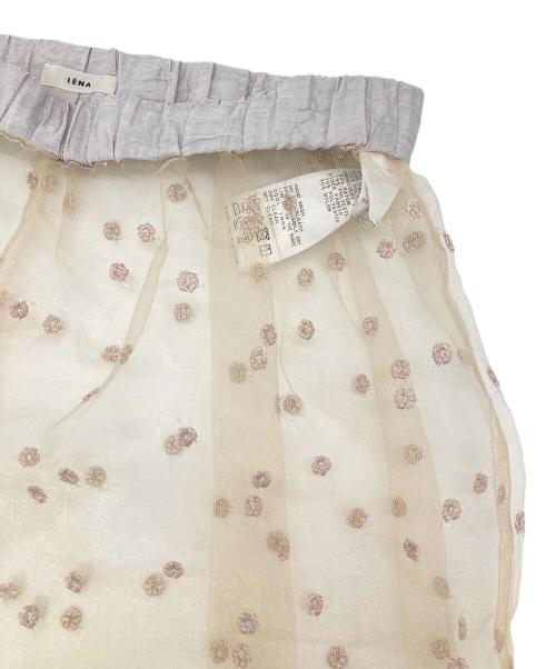 IENA（イエナ）IENA (イエナ) チュールスカート ベージュ サイズ:Freeの古着・服飾アイテム