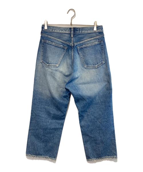 MADISON BLUE（マディソンブルー）MADISON BLUE (マディソンブルー) CRASHED SAROUEL PT DENIM インディゴ サイズ:01の古着・服飾アイテム