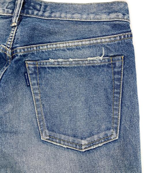 MADISON BLUE（マディソンブルー）MADISON BLUE (マディソンブルー) CRASHED SAROUEL PT DENIM インディゴ サイズ:01の古着・服飾アイテム