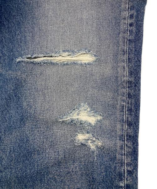 MADISON BLUE（マディソンブルー）MADISON BLUE (マディソンブルー) CRASHED SAROUEL PT DENIM インディゴ サイズ:01の古着・服飾アイテム