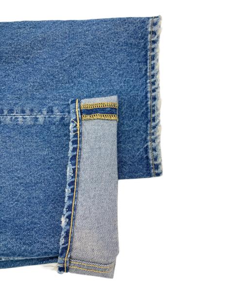 MADISON BLUE（マディソンブルー）MADISON BLUE (マディソンブルー) CRASHED SAROUEL PT DENIM インディゴ サイズ:01の古着・服飾アイテム