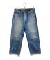 MADISON BLUE（マディソンブルー）の古着「CRASHED SAROUEL PT DENIM」｜インディゴ