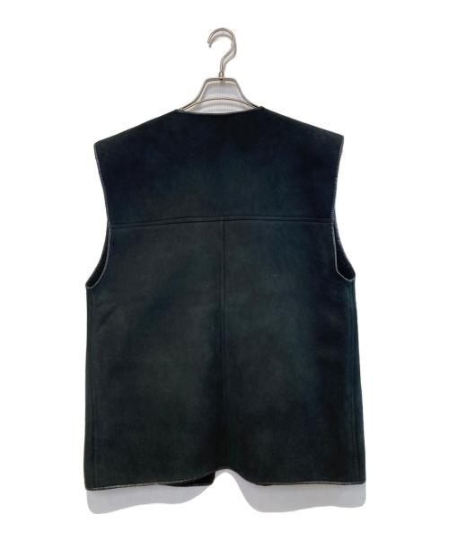 SEEALL（シーオール）SEEALL (シーオール) MOUTON SHEARING OVERSIZED GILET ブラック サイズ:M 未使用品の古着・服飾アイテム