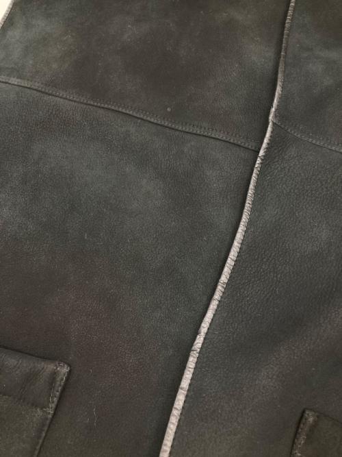SEEALL（シーオール）SEEALL (シーオール) MOUTON SHEARING OVERSIZED GILET ブラック サイズ:M 未使用品の古着・服飾アイテム