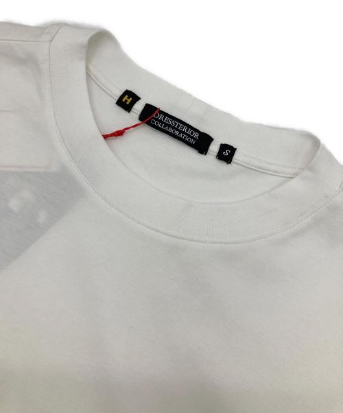 DRESSTERIOR（ドレステリア）DRESSTERIOR (ドレステリア) ICE CLEAR COTTON Tシャツ ホワイト サイズ:Sの古着・服飾アイテム