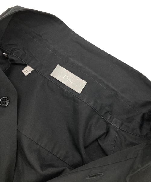DIOR HOMME（ディオール オム）DIOR HOMME (ディオール オム) ロングスリーブBDシャツ ブラック サイズ:37の古着・服飾アイテム