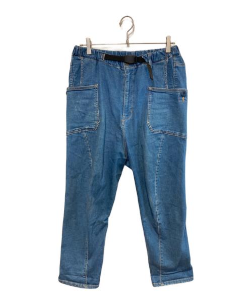 GRIP SWANY（グリップスワニー）GRIP SWANY (グリップスワニー) JOG 3D WIDE CAMP PANTS 2.0 インディゴ サイズ:Sの古着・服飾アイテム