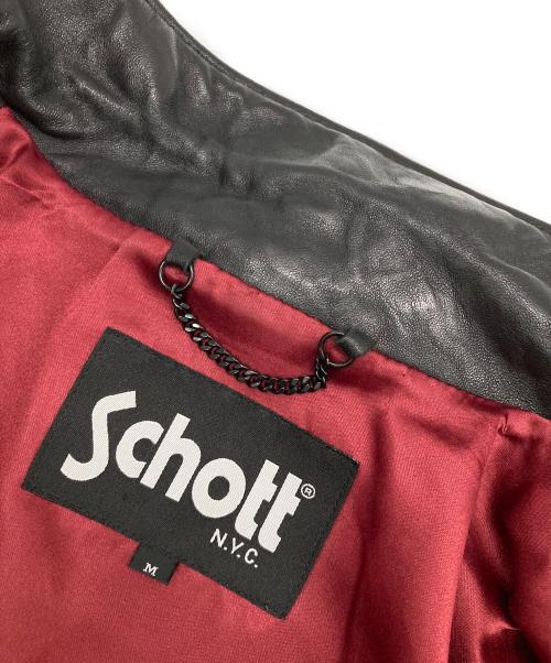 Schott（ショット）Schott (ショット) クラシックトラッカージャケット ブラック サイズ:Mの古着・服飾アイテム