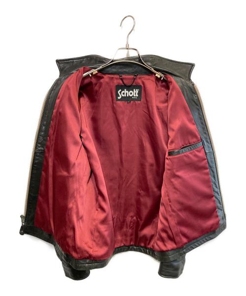 Schott（ショット）Schott (ショット) クラシックトラッカージャケット ブラック サイズ:Mの古着・服飾アイテム