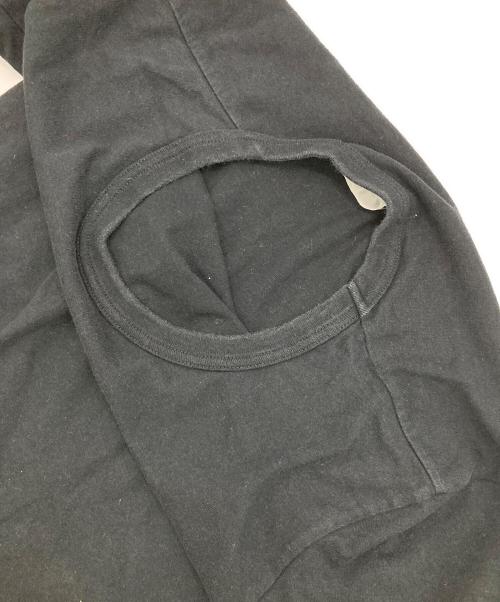 PLAY COMME des GARCONS（プレイコムデギャルソン）PLAY COMME des GARCONS (プレイコムデギャルソン) ハートロゴワッペンL/Sカットソー ブラック サイズ:Lの古着・服飾アイテム