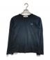 PLAY COMME des GARCONS（プレイコムデギャルソン）の古着「ハートロゴワッペンL/Sカットソー」｜ブラック