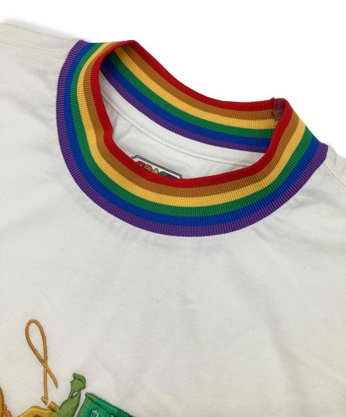 COACH（コーチ）COACH (コーチ) ロゴ刺繍Tシャツ マルチカラー サイズ:XSの古着・服飾アイテム