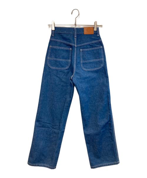 TORY BURCH（トリーバーチ）TORY BURCH (トリーバーチ) デニムパンツ インディゴ サイズ:23の古着・服飾アイテム