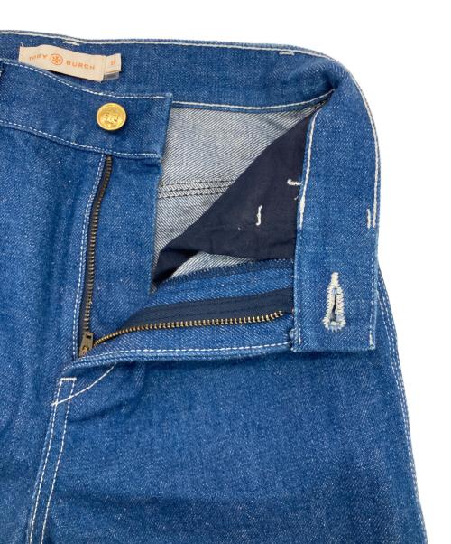 TORY BURCH（トリーバーチ）TORY BURCH (トリーバーチ) デニムパンツ インディゴ サイズ:23の古着・服飾アイテム