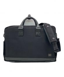 PORTER（ポーター）の古着「ELDER BRIEFCASE」｜ブラック