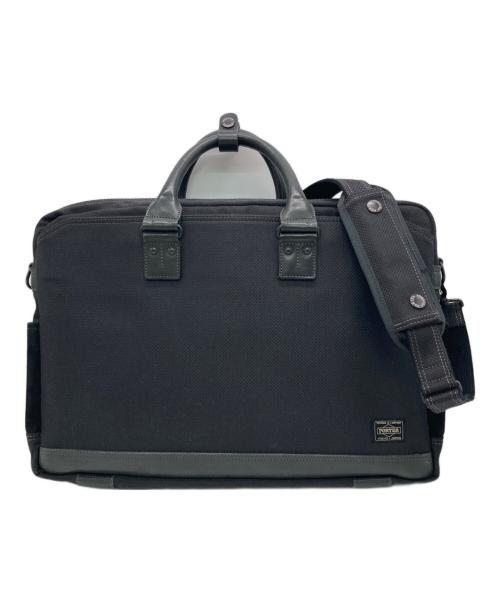 PORTER（ポーター）PORTER (ポーター) ELDER BRIEFCASE ブラックの古着・服飾アイテム
