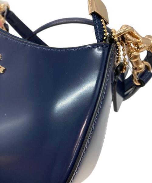 COACH（コーチ）COACH (コーチ) テリ ミニ クロスボディ バッグ ネイビーの古着・服飾アイテム