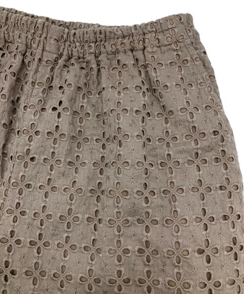 tricot COMME des GARCONS（トリココムデギャルソン）tricot COMME des GARCONS (トリココムデギャルソン) フラワーカットイージーパンツ ブラウン サイズ:Freeの古着・服飾アイテム
