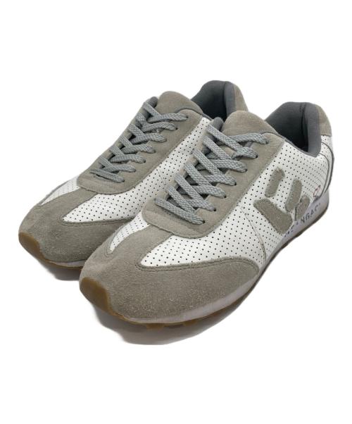 Sangacio（サンガッチョ）Sangacio (バスキア) バンクシー にゅーずMOM ホワイト サイズ:US10.5の古着・服飾アイテム
