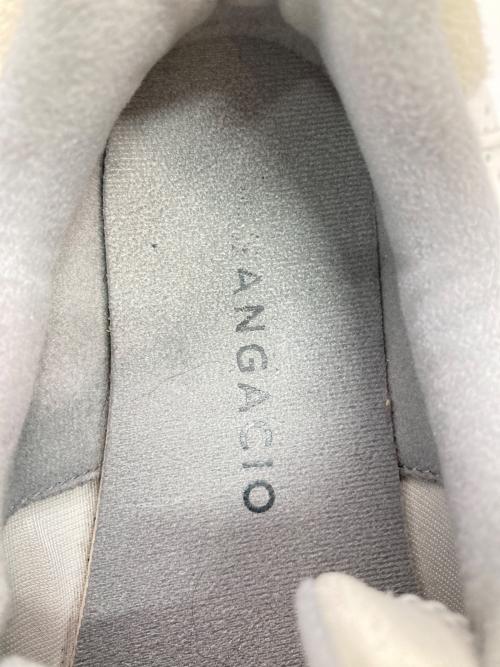 Sangacio（サンガッチョ）Sangacio (バスキア) バンクシー にゅーずMOM ホワイト サイズ:US10.5の古着・服飾アイテム