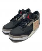 NIKE×LEVI'Sナイキ×リーバイス）の古着「AIR JORDAN 3 RTR LSC BLK SP」｜ブラック
