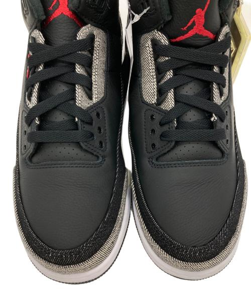 NIKE（ナイキ）NIKE (ナイキ) LEVI'S (リーバイス) AIR JORDAN 3 RTR LSC BLK SP ブラック サイズ:US10 未使用品の古着・服飾アイテム