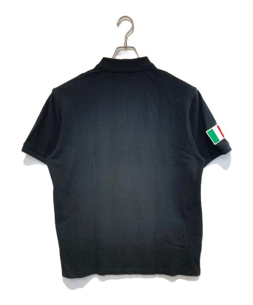SUPREME（シュプリーム）SUPREME (シュプリーム) Twill Applique Polo ブラック サイズ:Mの古着・服飾アイテム