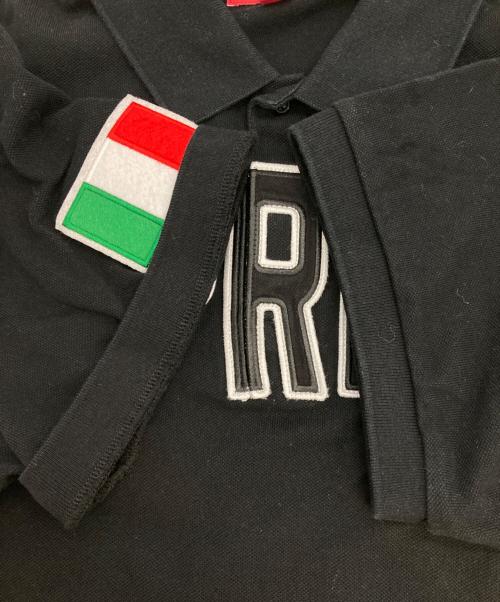 SUPREME（シュプリーム）SUPREME (シュプリーム) Twill Applique Polo ブラック サイズ:Mの古着・服飾アイテム